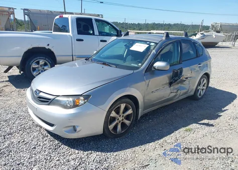 2010 Subaru Impreza Outback Sport from USA, damaged, VIN JF1GH6D65AH807616